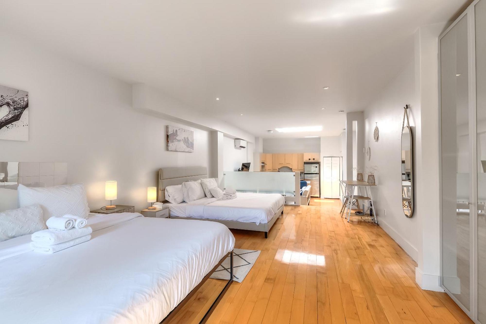 Loft The White Pearl Plateau-Mont-Royal 3 Beds Leilighet Montréal Eksteriør bilde